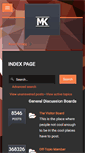 Mobile Screenshot of forum.mordkessel.com